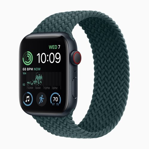 Apple Apple Watch SE (2022), front and back