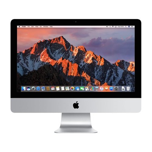 Apple iMac 21,5" et 21,5" Retina 4K (2017), voor- en achterkant