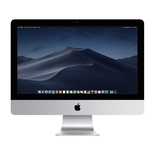 Apple iMac 21,5" Retina 4K (2019), vue de face et de dos
