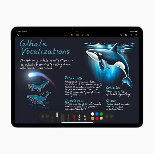Apple iPad Air 11 (M3), vue de face et de dos