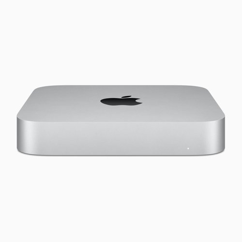 Apple Mac mini M1 (2020), front and back