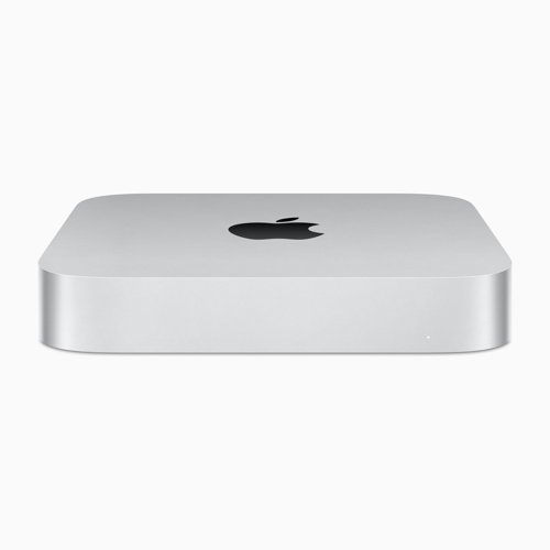 Apple Mac mini M2 / M2 Pro (2023), front and back