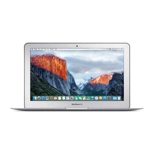Apple MacBook Air 11" (2015), voor- en achterkant