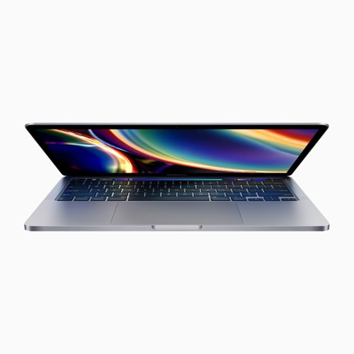 Apple MacBook Pro 13" (2020, Intel), vue de face et de dos