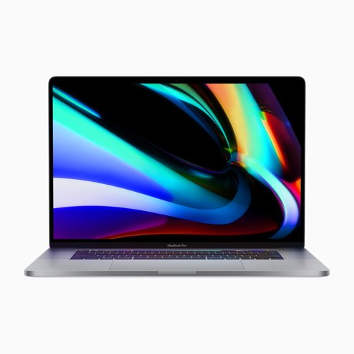 Apple MacBook Pro 16" (2019, Intel), vue de face et de dos