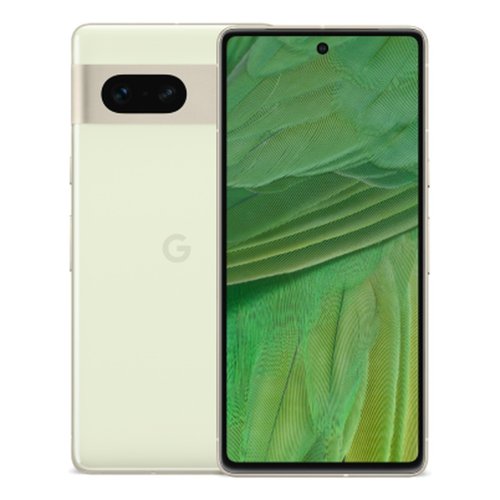 Google Pixel 7, vue de face et de dos