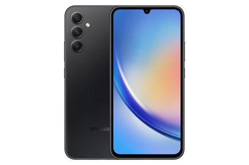 Samsung Galaxy A34, voor- en achterkant