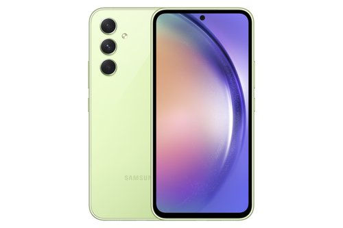 Samsung Galaxy A54, voor- en achterkant