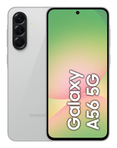 Samsung Galaxy A56, voor- en achterkant