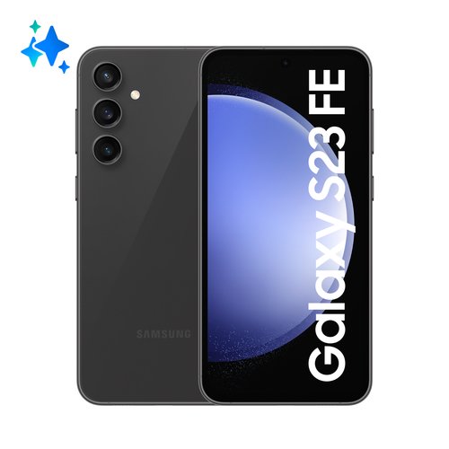 Samsung Galaxy S23 FE, voor- en achterkant