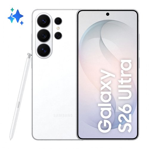 Samsung Galaxy S26 Ultra, front and back