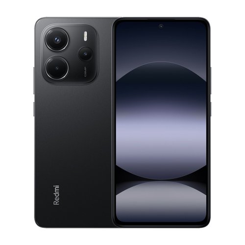 Xiaomi Redmi Note 14, vue de face et de dos